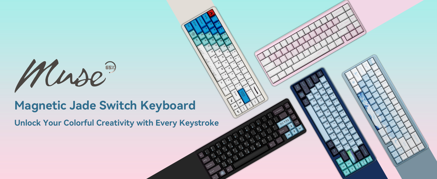 Amazon | Mechkeys VARMILO Muse65 ゲーミングキーボード、CNC加工