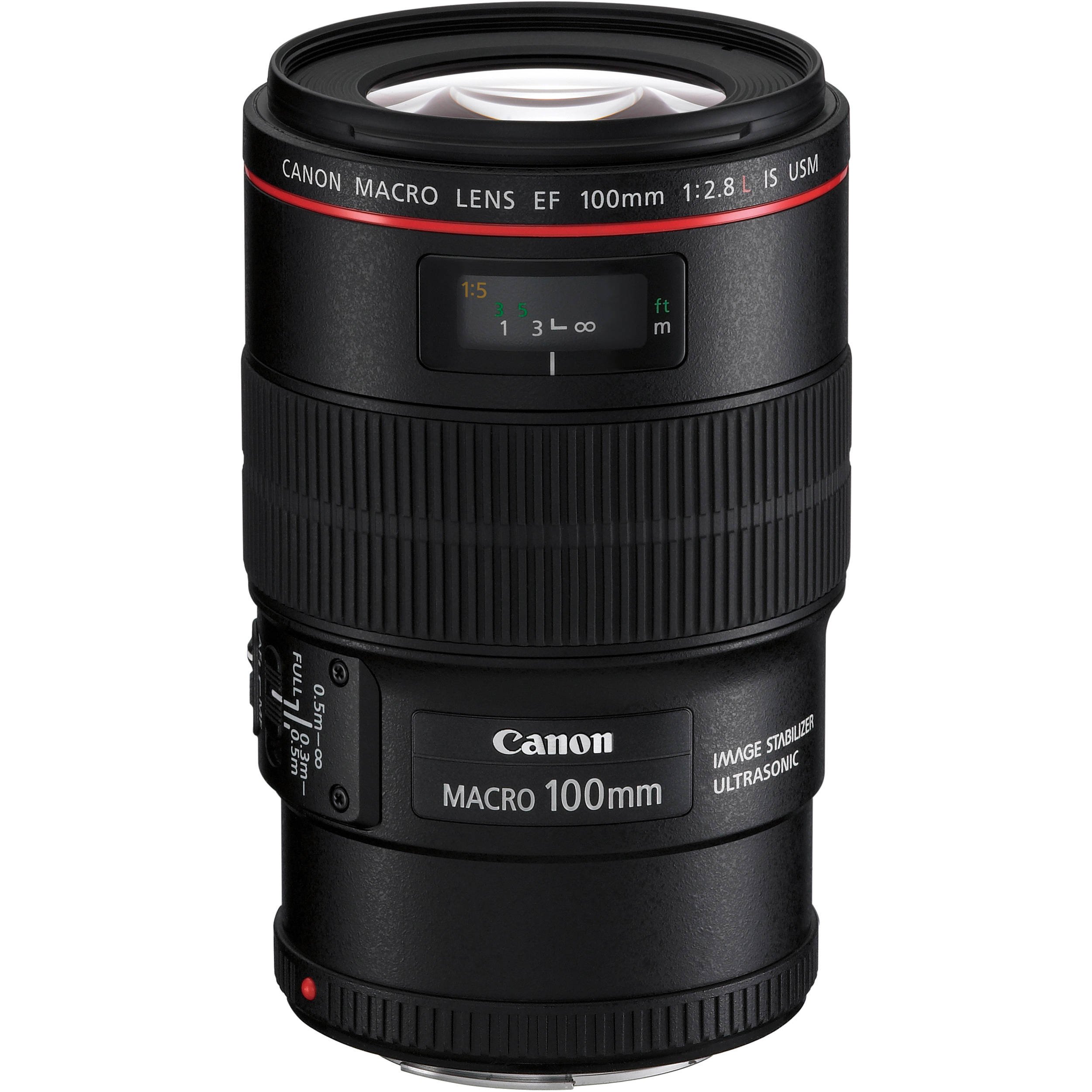Canon EF 100mm f/2.8L is USM Macro Lens for Canon Digital SLR