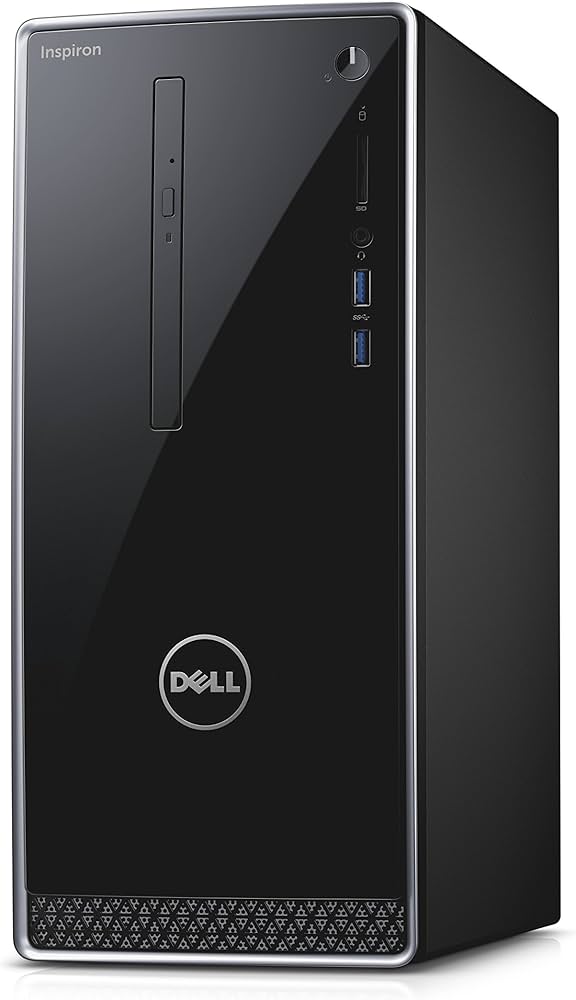 Amazon.com: Dell Inspiron i3668-5113BLK-PUS Tower Desktop Black