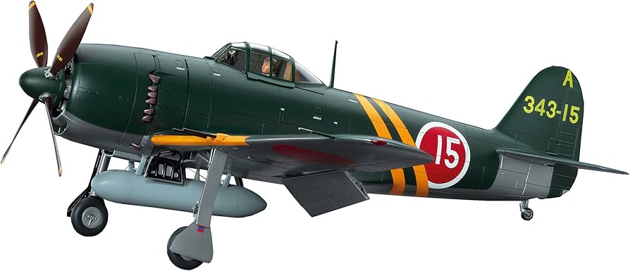 Amazon | ハセガワ 1/32 日本海軍 川西 N1K2-J 局地戦闘機 紫電改