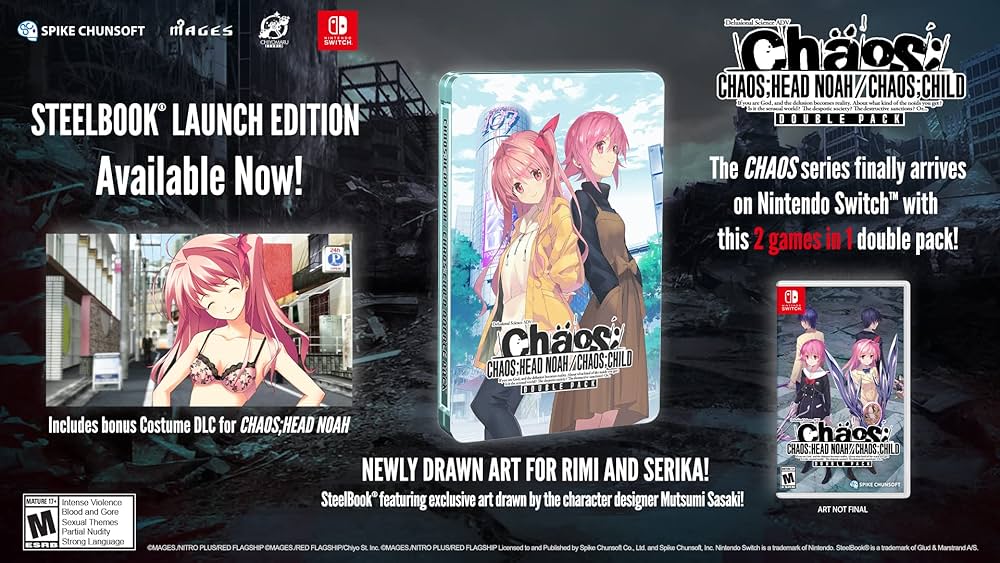Amazon.co.jp: CHAOS;HEAD NOAH / CHAOS;CHILD DOUBLE PACK