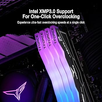 TEAMGROUP T-Force Delta RGB DDR5 32GB Kit (2x16GB) 6400MHz (PC5