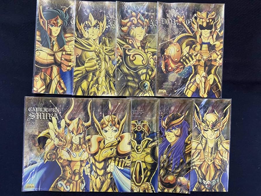 Amazon.co.jp: 聖闘士星矢 ステッカー 9種類 シール 黄金聖闘士 ムウ