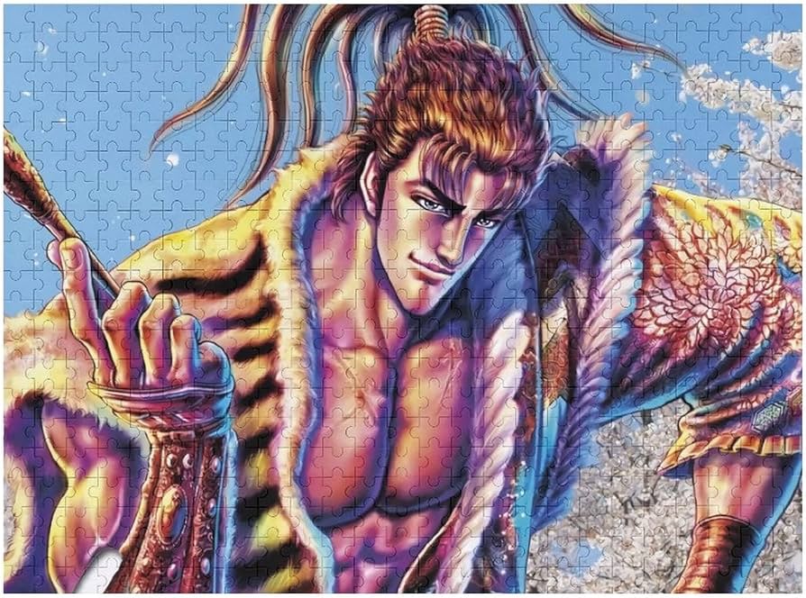 Amazon.co.jp: ジグソーパズル 花の慶次 パチンコ愛好者 虎柄 1000/500