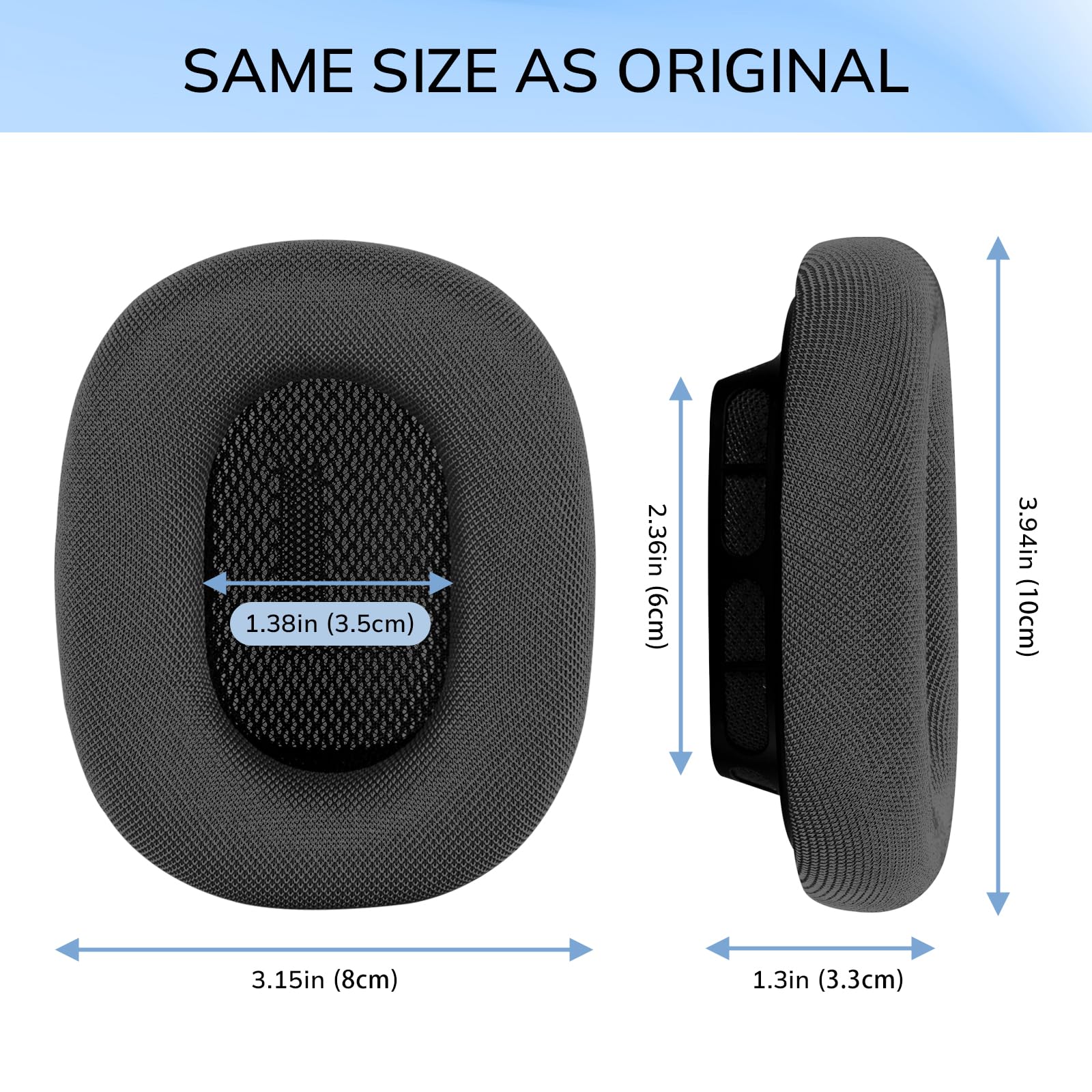 Amazon | AirPods Maxヘッドホン用イヤークッション - アップグレード