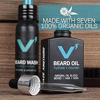 Amazon.com : VOLT Lube Beard Oil - Natural Vegan Formula with