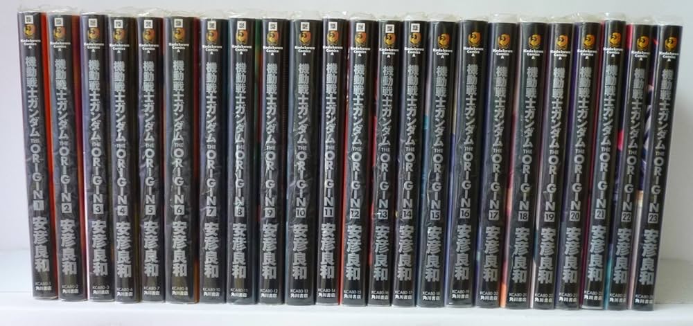 Amazon.co.jp: 機動戦士ガンダム THE ORIGIN 全23巻完結セット (角川