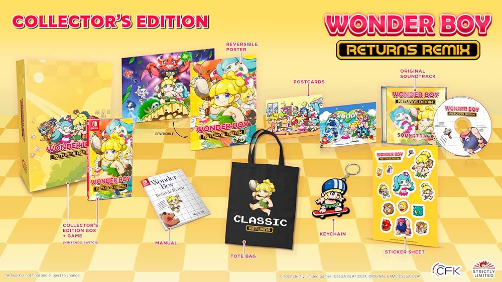 Amazon.com: Wonder Boy Returns Remix - Collector's Edition