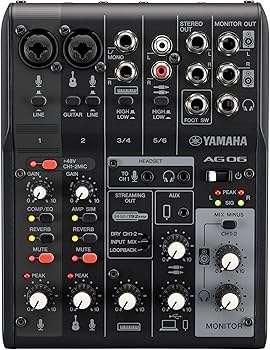 Amazon | ヤマハ(YAMAHA) ライブストリーミングミキサー 6チャンネル