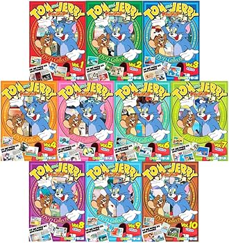 Amazon.co.jp: トムとジェリー TOM and JERRY 全10巻 (収納ケース)付