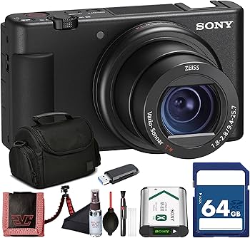 Amazon.com : Sony ZV-1 Digital Vlogging Camera Black (DCZV1/B