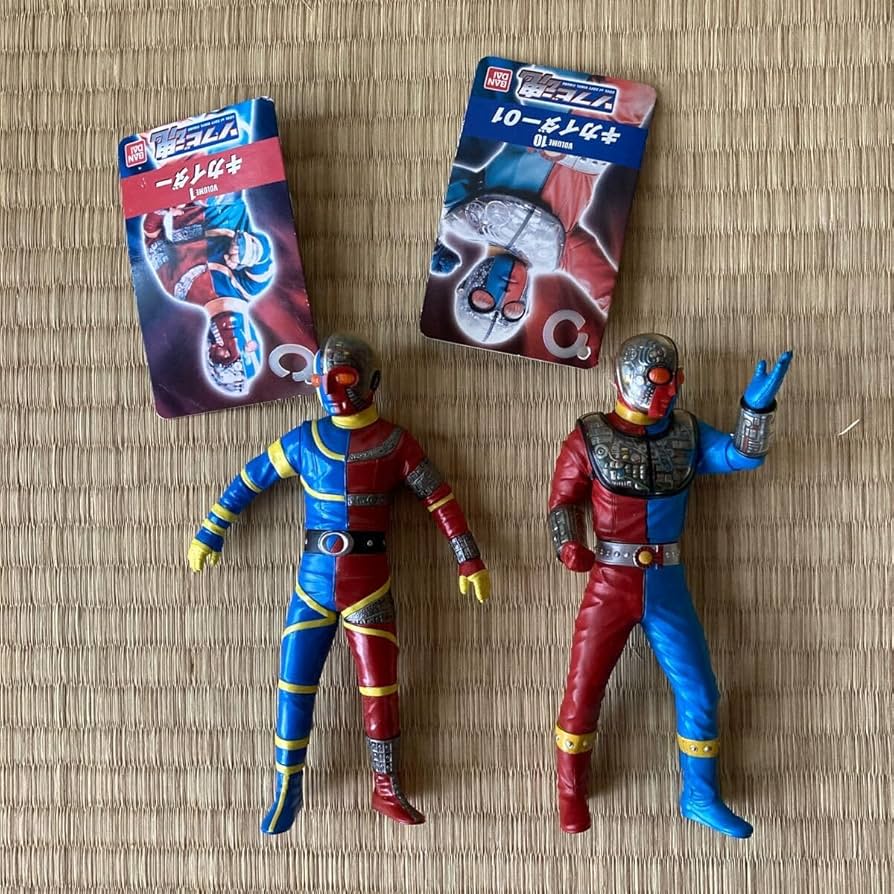 Amazon.co.jp: タグ付き ソフビ魂 キカイダー キカイダー01 ハカイダー