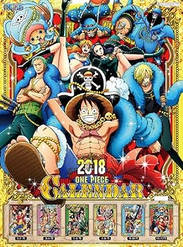 One Piece 2018 Official Anime Wall Calendar [Japan] : Amazon.co.uk