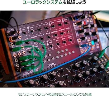 Amazon.co.jp: MOOG Mavis キーボード付きスタンドアロン・セミ