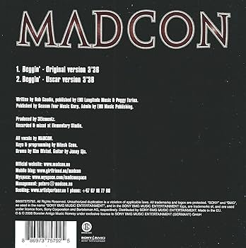 Amazon.co.jp: Beggin': ミュージック