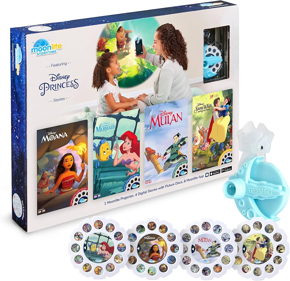 Amazon.co.jp: Moonlite ミニプロジェクター ディズニープリンセス