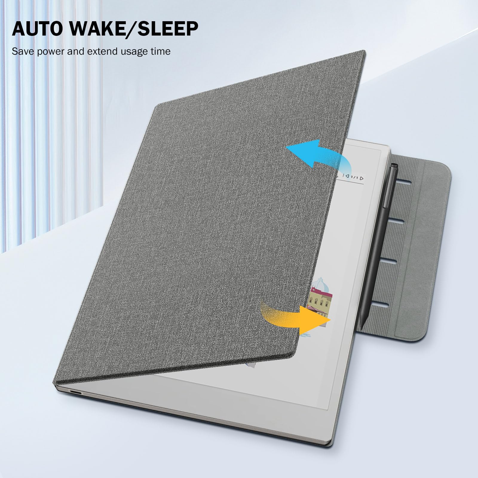 Amazon.co.jp: MoKo Remarkable Paper Pro 2024 11.8インチ用ケース