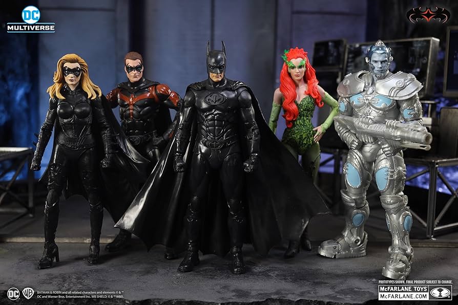 Amazon.co.jp: McFarlane Toys DC Build-A 7インチ WV11 バットマンと