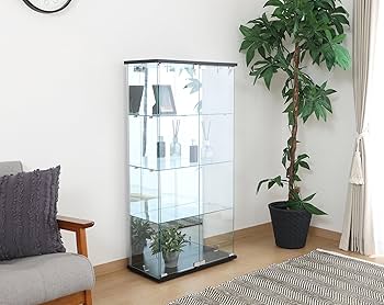 Amazon.co.jp: 不二貿易 コレクションケース フィギュアケース 4段 幅