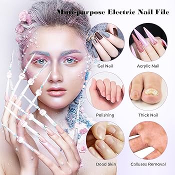 Amazon.co.jp: プロフェッショナルネイルドリルマシン:45000RPM、LCD