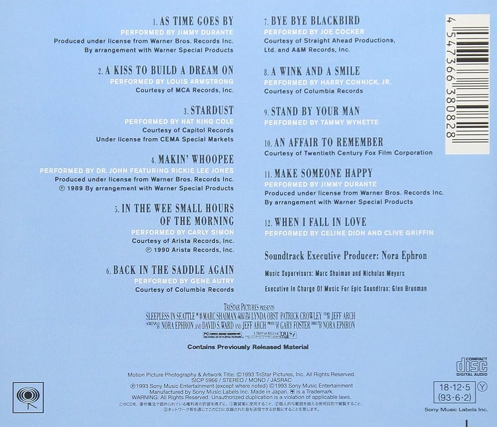 Amazon.co.jp: めぐり逢えたら オリジナル・サウンドトラック(期間生産