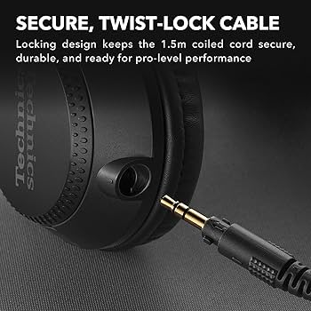 Amazon.com: Technics Professional DJ Headphones with 40mm CCAW
