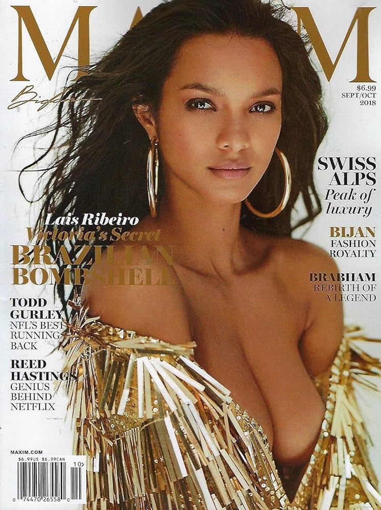 Maxim Magazine (September/October, 2018) Lais Ribeiro Cover: MAXIN