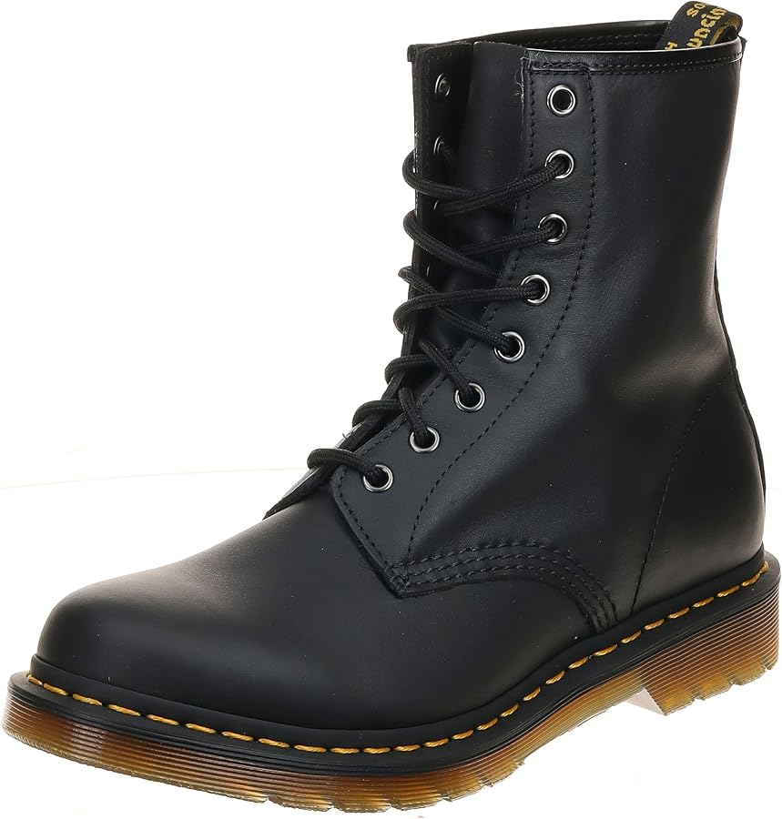 Amazon.com | Dr. Martens Unisex 1460 Greasy Leather 8 Eye Boot