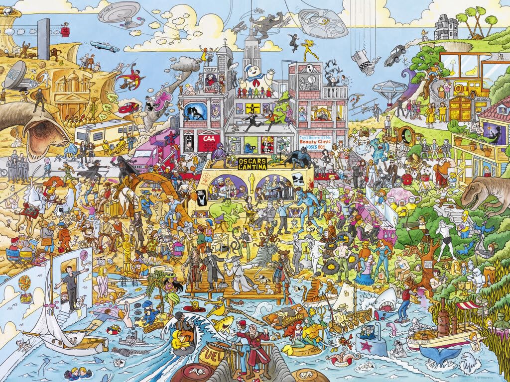 Amazon | 1500ピース HEYE Puzzle ヘイパズル Schöne : Hollyworld 60