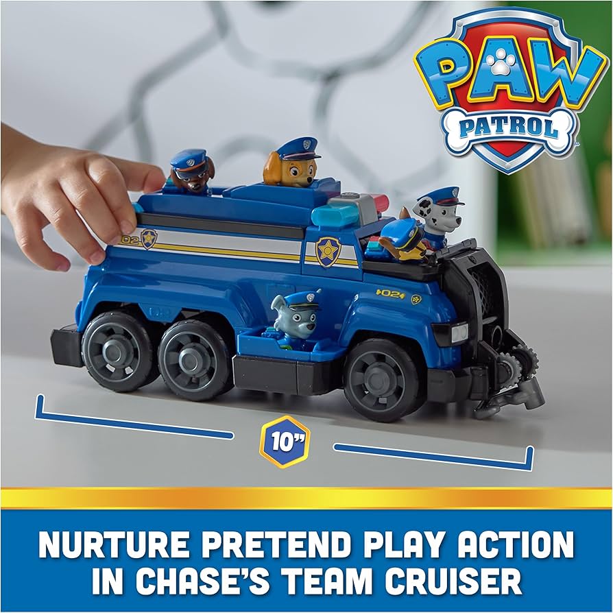 Amazon.co.jp: Paw Patrol パウパトロール チェイス トータル チーム