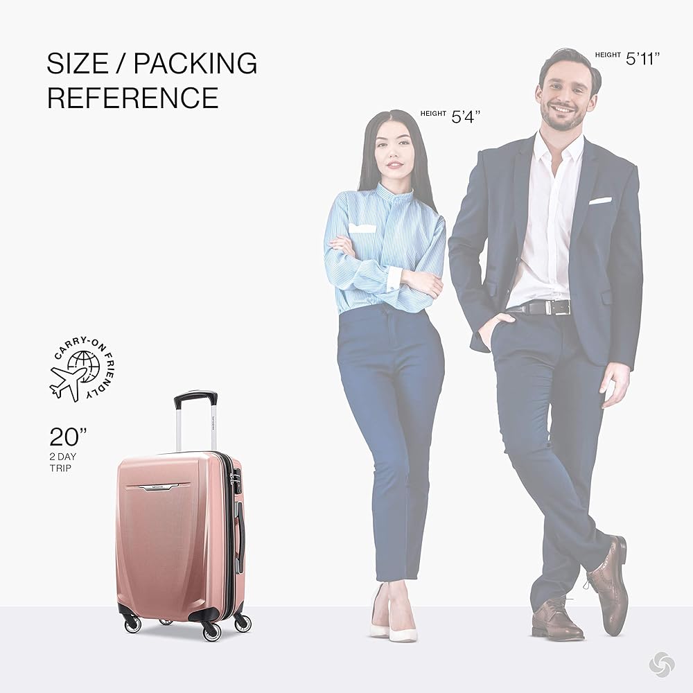 Amazon.com | Samsonite Winfield 3 DLX Hardside Luggage with