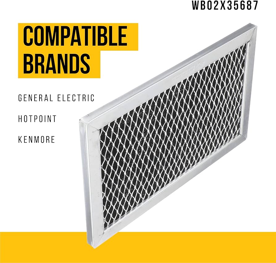 Amazon.com: PartsBroz WB02X35687 Charcoal Filter - Compatible With