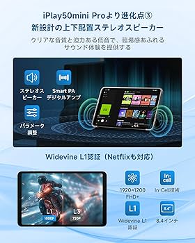 Amazon.co.jp: ALLDOCUBE iPlay60mini Turbo タブレット8.4インチ