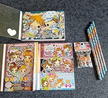 Amazon.co.jp: 平成レトロ 女の子 メモ帳3冊 キャップ えんぴつ
