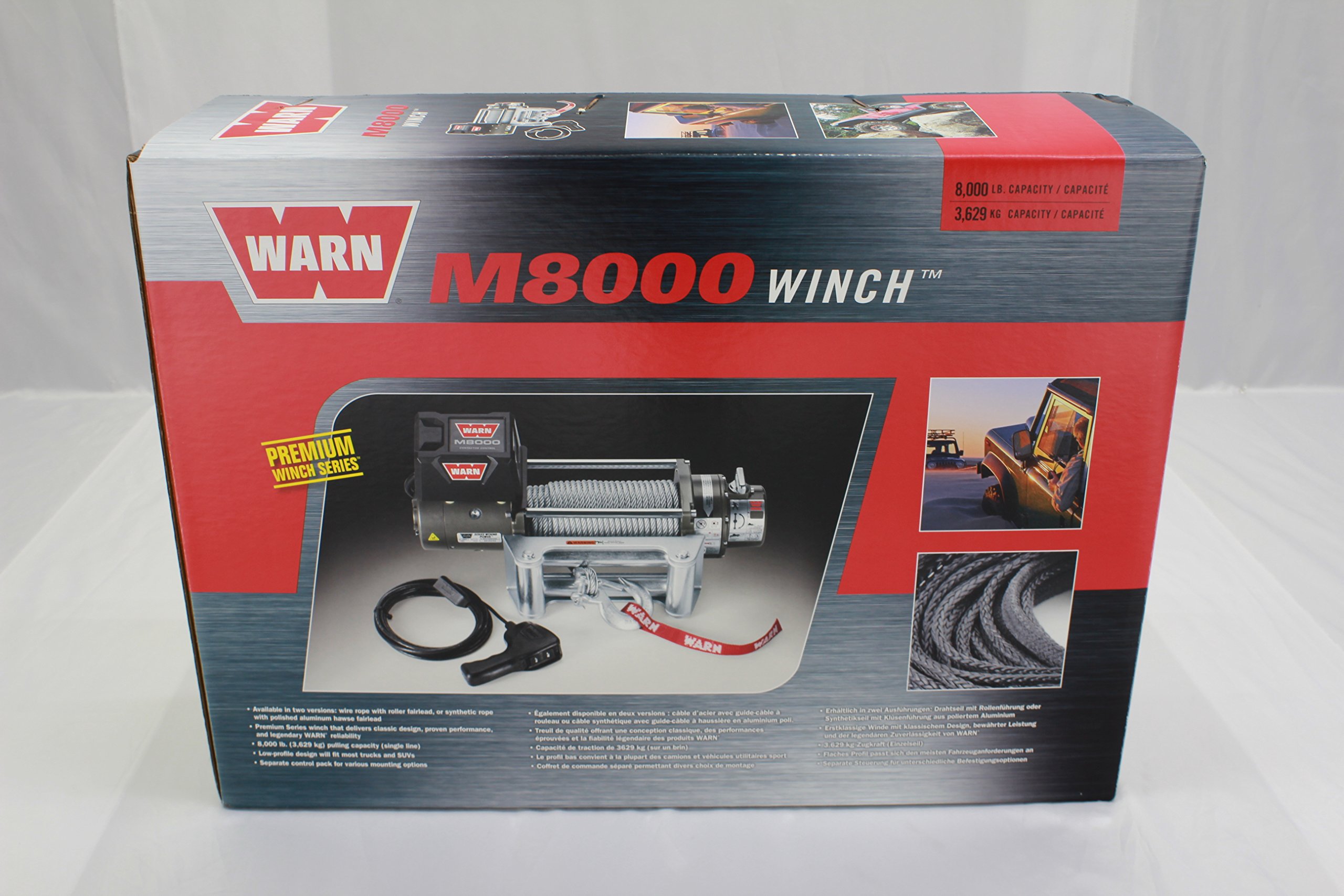 Amazon.co.jp: 【並行輸入品】WARN M8000-S 12V ウォーン社 電動