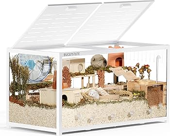 Amazon | BUCATSTATE ハムスター ケージ 大型 120cm 【野外で小動物の