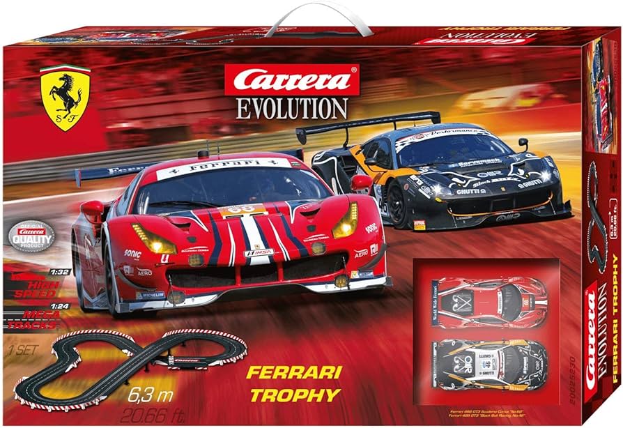 Amazon | Carrera 1/32 Evolution Ferrari Trophy スロットカー