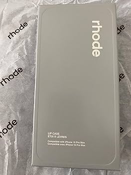 Rhode Lip Case for iPhone 15 Pro Max Case with Peptide Lip Tint