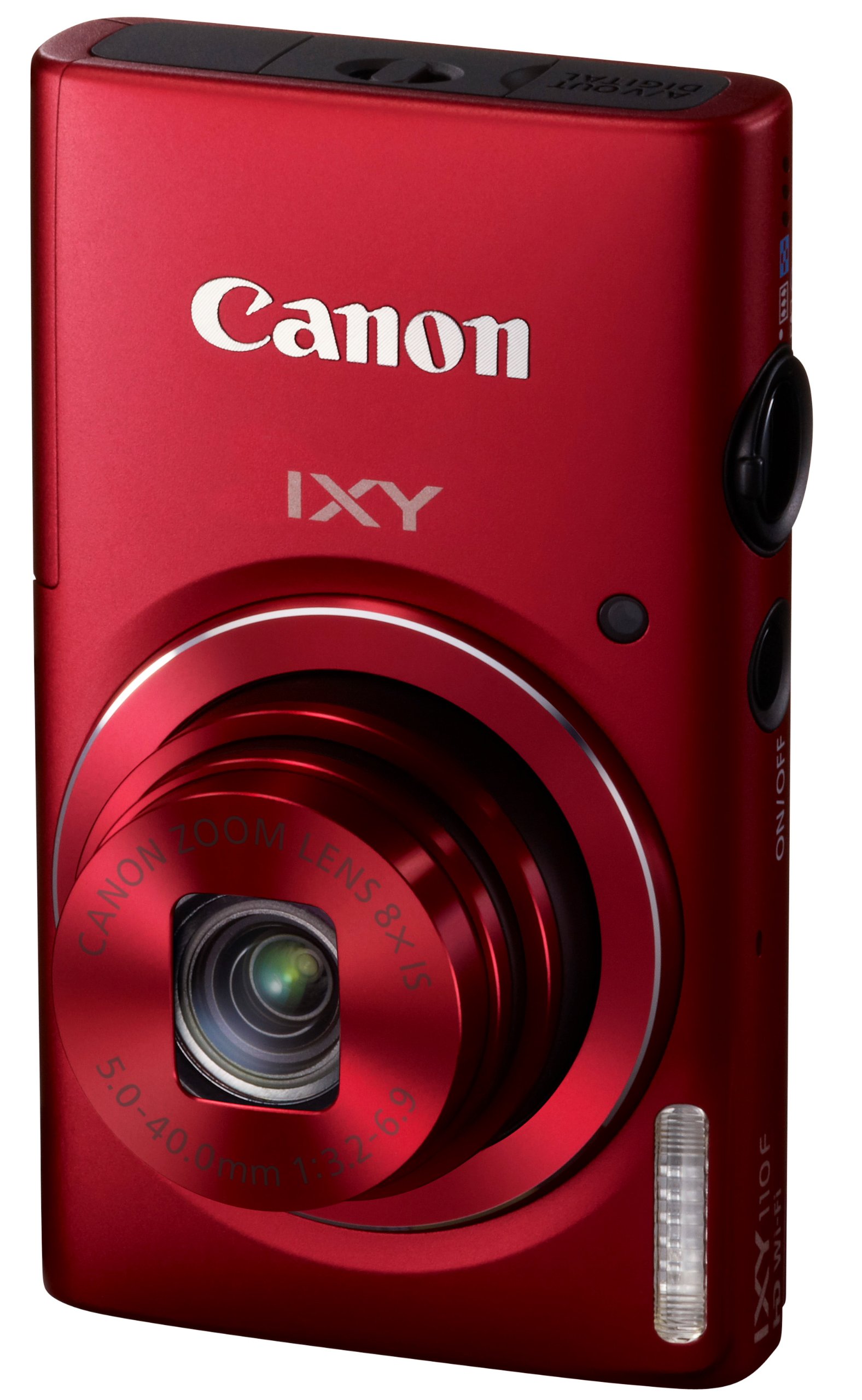 極美品 希少 Canon キャノンIXY110F レッド デジカメ
