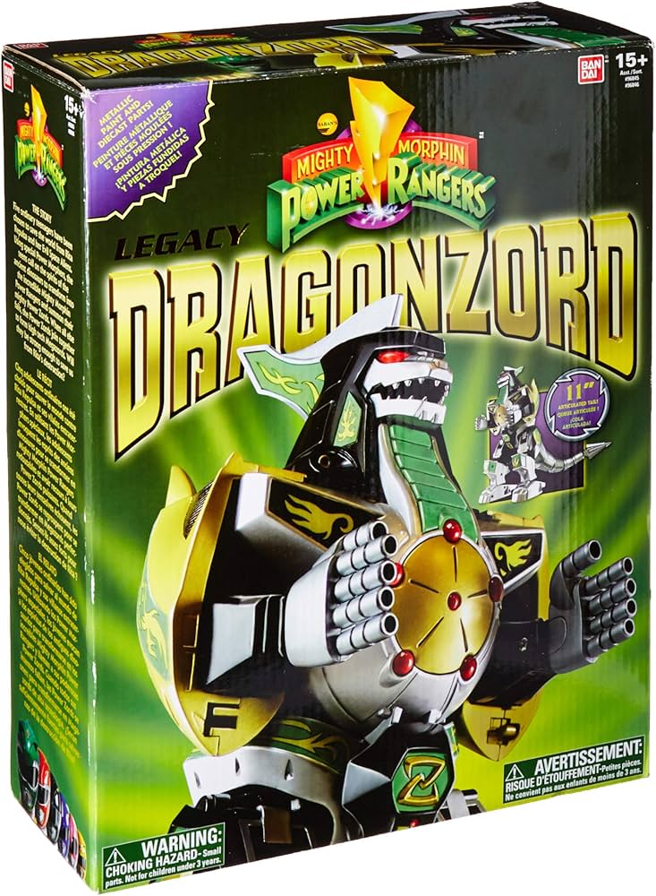 Amazon.co.jp: パワーレンジャーレガシー ドラゴンゾード フィギュア