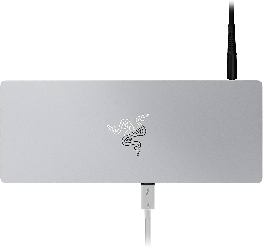Amazon.co.jp: Razer Thunderbolt 4 Dock (Mercury White) ドッキング