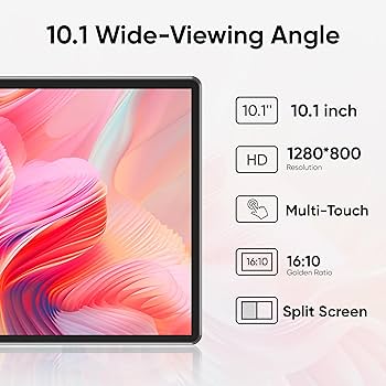 COLORROOM Tablet 2024 de 10 polegadas, tablets Android 14