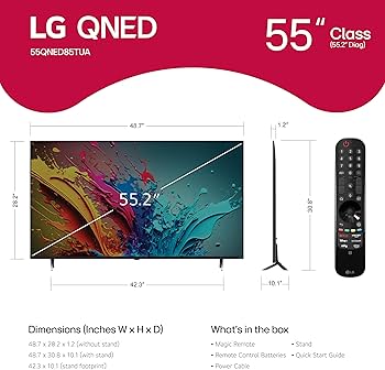 Amazon.com: LG 55-Inch Class QNED85T Series LED Smart TV 4K
