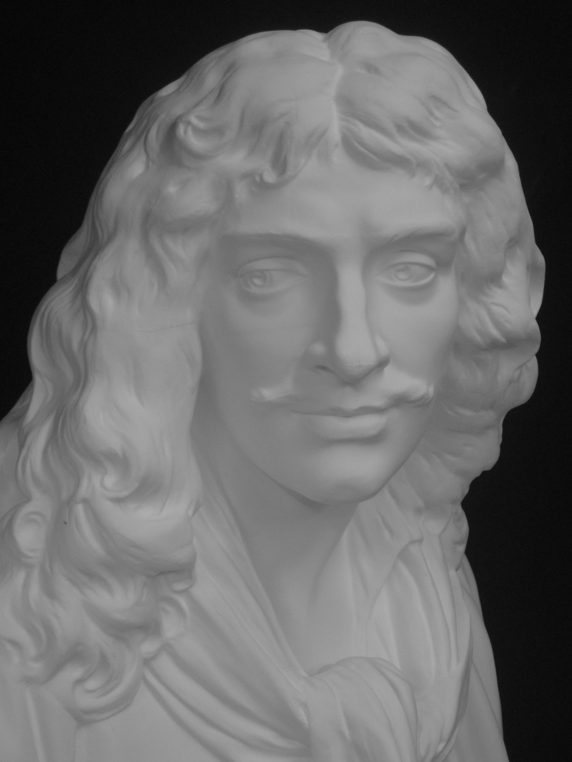 Amazon.co.jp: 石膏像 K－121 モリエール胸像 H．85cm