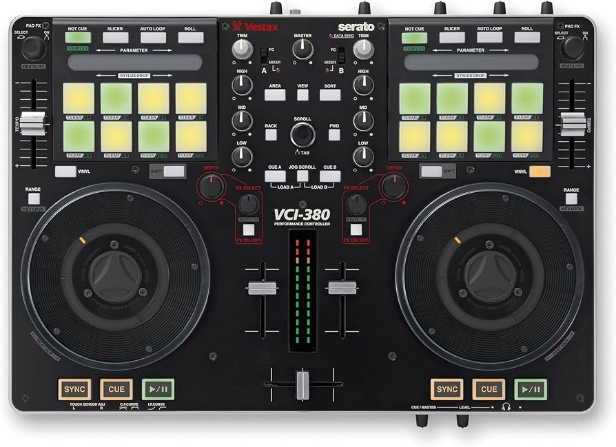 Amazon | Vestax DJコントローラー VCI-380 Serato DJ/Serato ITCH対応