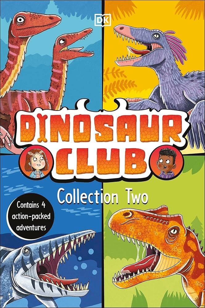 Amazon.com: Dinosaur Club Collection Two: Contains 4 Action-Packed