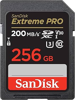 SanDisk 256GB Extreme PRO SDXC UHS-I Memory Card - C10, U3, V30