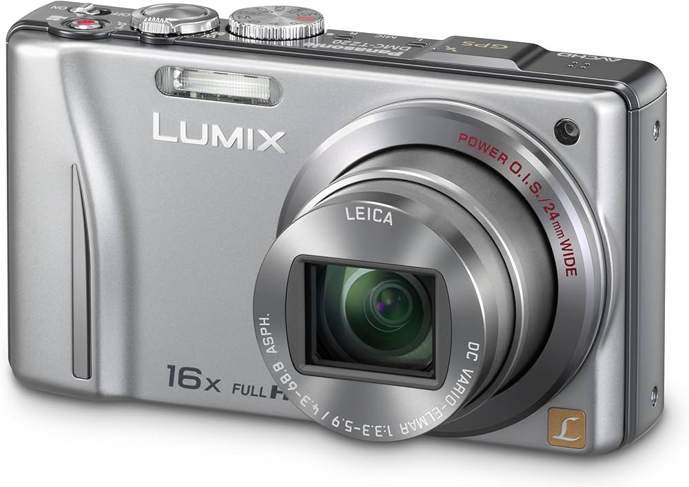 Panasonic Lumix TZ20 Digital Camera - Silver (14.1MP MOS, 16x