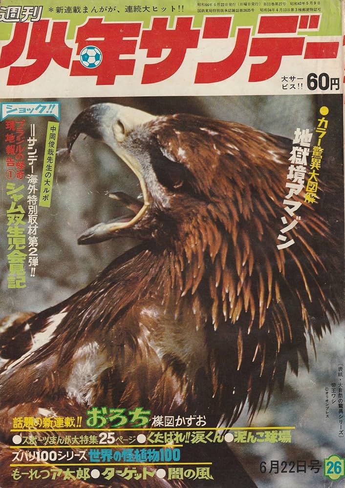 週刊少年サンデー 1969年6月22日 No.26 (通巻547号) | 楳図 かずお