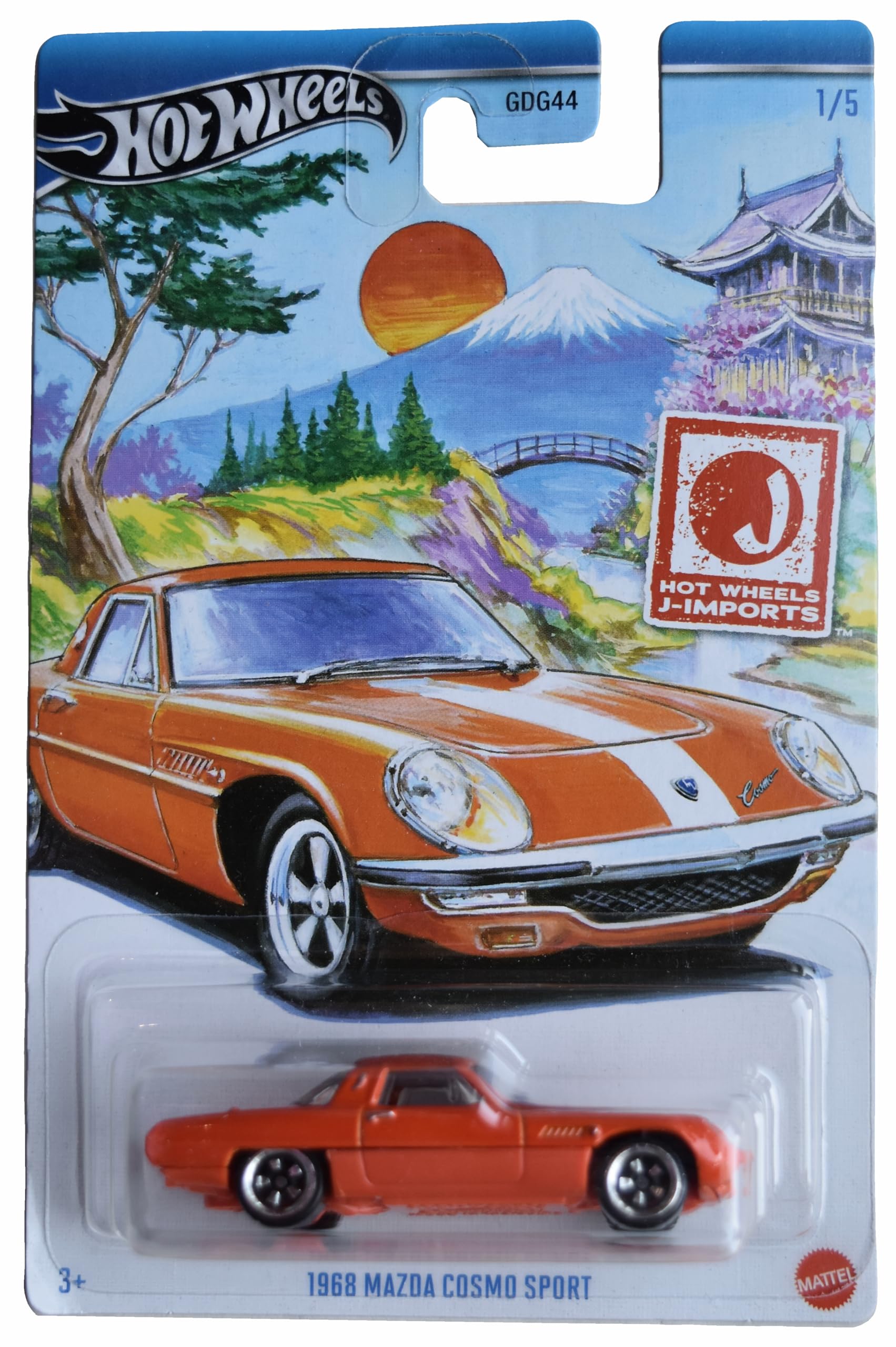Amazon.com: Hot Wheels 1968 Mazda Cosmo Sport, J-Imports 1/5